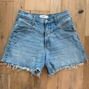 Abercrombie & Fitch Blue Jean Shorts